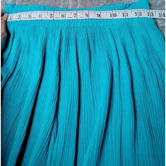 Ninon de Lenclos Crepe Midi Shorts WOMENS SIZE MED Vtg 80s 100% Rayon Cruisewear - Picture 7 of 7